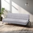 ソファベッド 布張りタイプ (モチファ MZ02 肘なし LGY) 1枚目画像