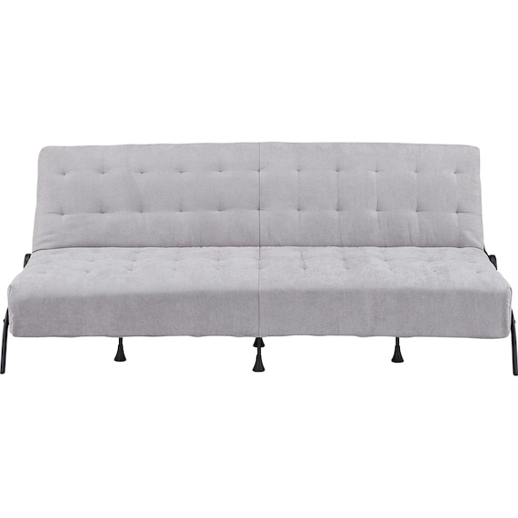 ソファベッド 布張りタイプ (モチファ MZ02 肘なし LGY) 9枚目画像