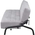 ソファベッド 布張りタイプ (モチファ MZ02 肘なし LGY) 10枚目画像