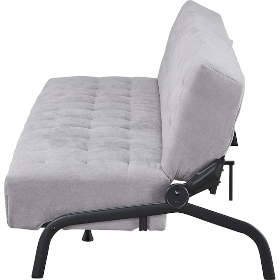 ソファベッド 布張りタイプ (モチファ MZ02 肘なし LGY) 10枚目画像