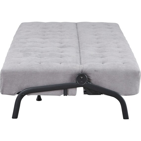 ソファベッド 布張りタイプ (モチファ MZ02 肘なし LGY) 14枚目画像