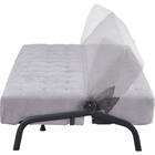 ソファベッド 布張りタイプ (モチファ MZ02 肘なし LGY) 15枚目画像