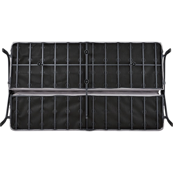 ソファベッド 布張りタイプ (モチファ MZ02 肘なし LGY) 17枚目画像