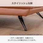 3人掛けソファ 本革タイプ(KKS06 B-CA)【島忠ホームズ商品】 5枚目画像