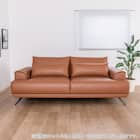 3人掛けソファ 本革タイプ(KKS06 B-CA)【島忠ホームズ商品】 12枚目画像