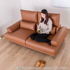 3人掛けソファ 本革タイプ(KKS06 B-CA)【島忠ホームズ商品】 16枚目画像