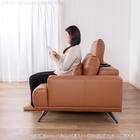 3人掛けソファ 本革タイプ(KKS06 B-CA)【島忠ホームズ商品】 17枚目画像