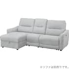 【HE02専用】テーブル付きアームレスソファ 布張りタイプ (HE02 LGY) 14枚目画像