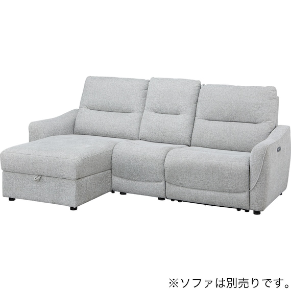 【HE02専用】テーブル付きアームレスソファ 布張りタイプ (HE02 LGY) 14枚目画像