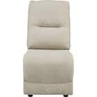 【HE02専用】テーブル付きアームレスソファ 布張りタイプ (HE02 MO) 3枚目画像