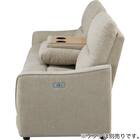 【HE02専用】テーブル付きアームレスソファ 布張りタイプ (HE02 MO) 10枚目画像