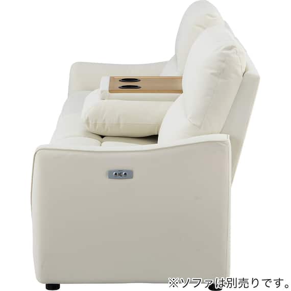 【HE02専用】傷・汚れに強い テーブル付きアームレスソファ 合皮タイプ (HE02 Nシールド IV) 10枚目画像