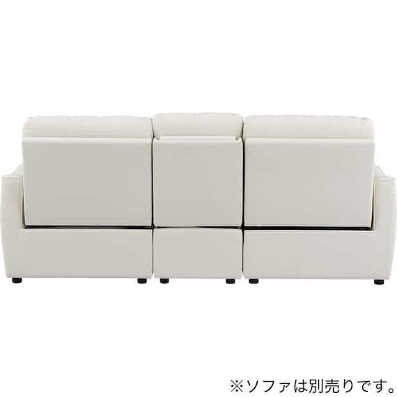 【HE02専用】傷・汚れに強い テーブル付きアームレスソファ 合皮タイプ (HE02 Nシールド IV) 11枚目画像