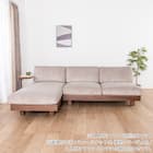 カウチソファ(ログ 幅70cm OAK-NVY)【島忠ホームズ商品】 2枚目画像