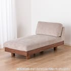 カウチソファ(ログ 幅70cm OAK-NVY)【島忠ホームズ商品】 6枚目画像