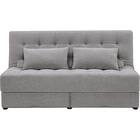 2人掛けソファベッド 布張りタイプ(DJ14 ポルスタ付き DGY) 2枚目画像