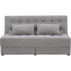 2人掛けソファベッド 布張りタイプ(DJ14 ポルスタ付き DGY) 2枚目画像