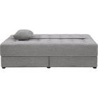 2人掛けソファベッド 布張りタイプ(DJ14 ポルスタ付き DGY) 4枚目画像