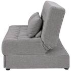 2人掛けソファベッド 布張りタイプ(DJ14 ポルスタ付き DGY) 5枚目画像