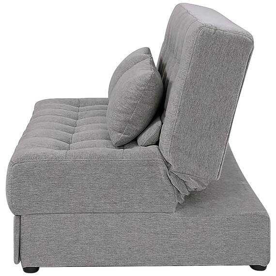 2人掛けソファベッド 布張りタイプ(DJ14 ポルスタ付き DGY) 5枚目画像