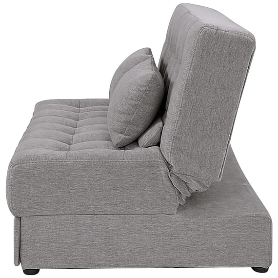 2人掛けソファベッド 布張りタイプ(DJ14 ポルスタ付き DGY) 5枚目画像