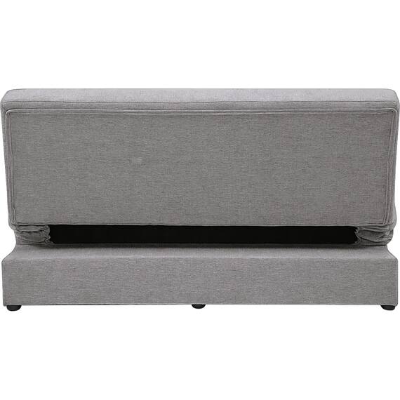 2人掛けソファベッド 布張りタイプ(DJ14 ポルスタ付き DGY) 7枚目画像