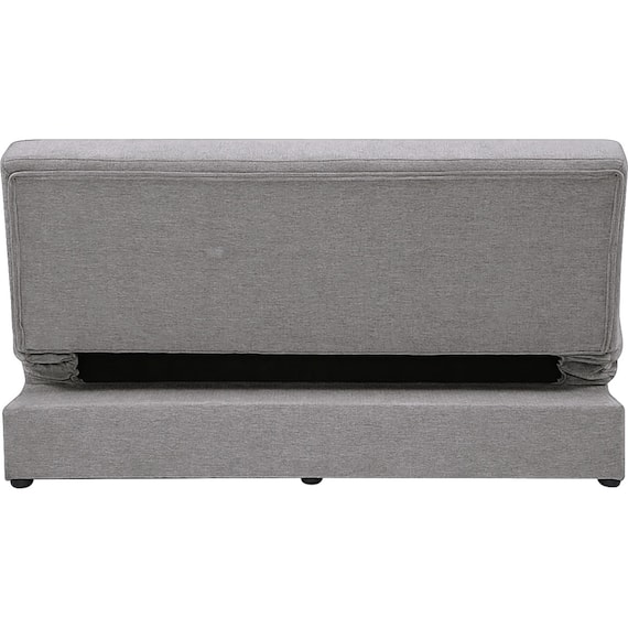 2人掛けソファベッド 布張りタイプ(DJ14 ポルスタ付き DGY) 7枚目画像