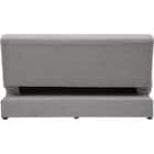 2人掛けソファベッド ボルスター付き 布張りタイプ (DJ14 DGY) 11枚目画像