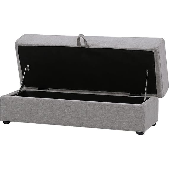 収納付きスツール(DJ14 DGY) 4枚目画像