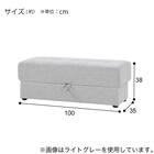 収納付きスツール(DJ14 DGY) 5枚目画像