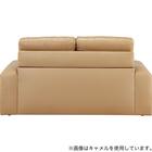 ワイド2人掛けソファ 本革(一部合成皮革)タイプ(SD51 BK) 4枚目画像