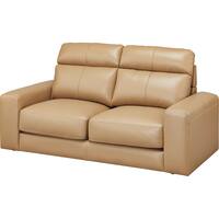 ワイド2人掛けソファ 本革(一部合成皮革)タイプ(SD51 CA)