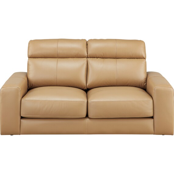 ワイド2人掛けソファ 本革(一部合成皮革)タイプ(SD51 CA) 2枚目画像