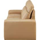 ワイド2人掛けソファ 本革(一部合成皮革)タイプ(SD51 CA) 3枚目画像