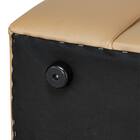 ワイド2人掛けソファ 本革(一部合成皮革)タイプ(SD51 CA) 6枚目画像