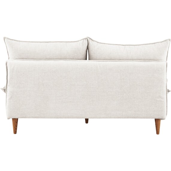 2人掛けソファ 布張りタイプ (SF51 WH) 4枚目画像