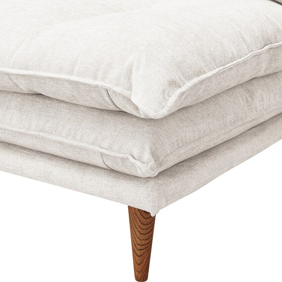 2人掛けソファ 布張りタイプ (SF51 WH) 5枚目画像