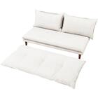 2人掛けソファ 布張りタイプ (SF51 WH) 7枚目画像