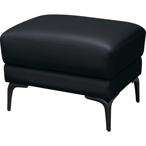 スツール 本革(一部合成皮革)タイプ(SZ051 本革 BK) 1枚目画像