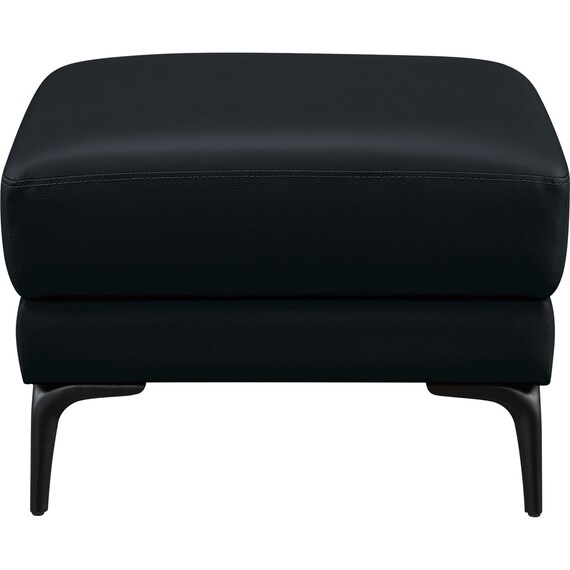 スツール 本革(一部合成皮革)タイプ(SZ051 本革 BK) 2枚目画像