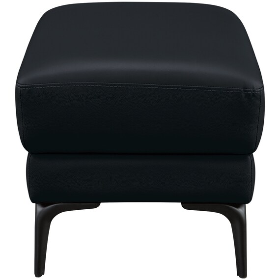 スツール 本革(一部合成皮革)タイプ(SZ051 本革 BK) 3枚目画像