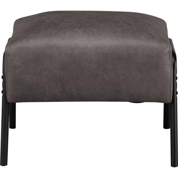 レザー調生地のスツール 布張りタイプ(GC03WR DGY) 2枚目画像