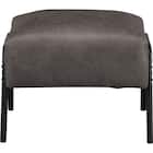 レザー調生地のスツール 布張りタイプ(GC03WR DGY) 2枚目画像