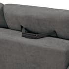 3人掛けソファ 布張りタイプ(SV06 DGY) 6枚目画像