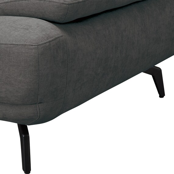 3人掛けソファ 布張りタイプ(SV06 DGY) 10枚目画像