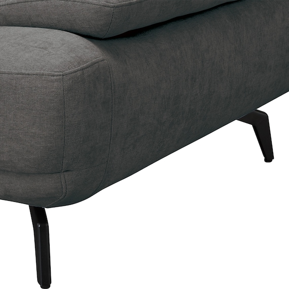 3人掛けソファ 布張りタイプ(SV06 DGY) 10枚目画像