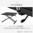 伸長昇降テーブル(TT04 80 GY) 3枚目画像