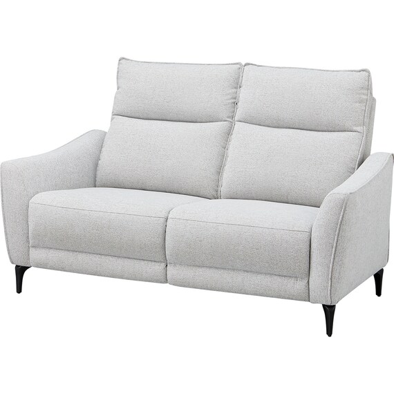 2人掛けソファ 布張りタイプ(SU03 LGY) 1枚目画像