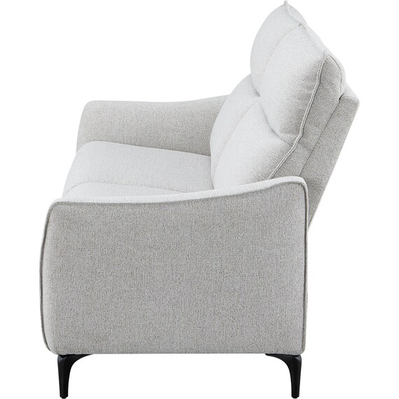 2人掛けソファ 布張りタイプ(SU03 LGY) 3枚目画像