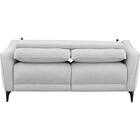 2人掛けソファ 布張りタイプ(SU03 LGY) 5枚目画像